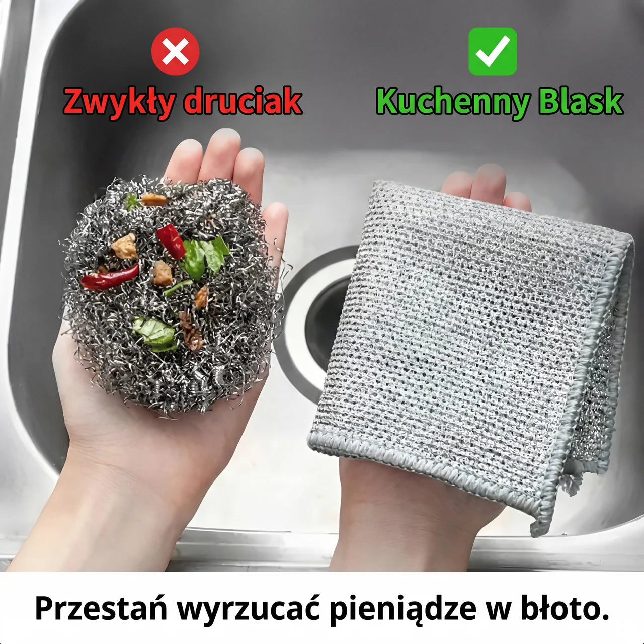 Magiczne Ściereczki Kuchenny Blask™