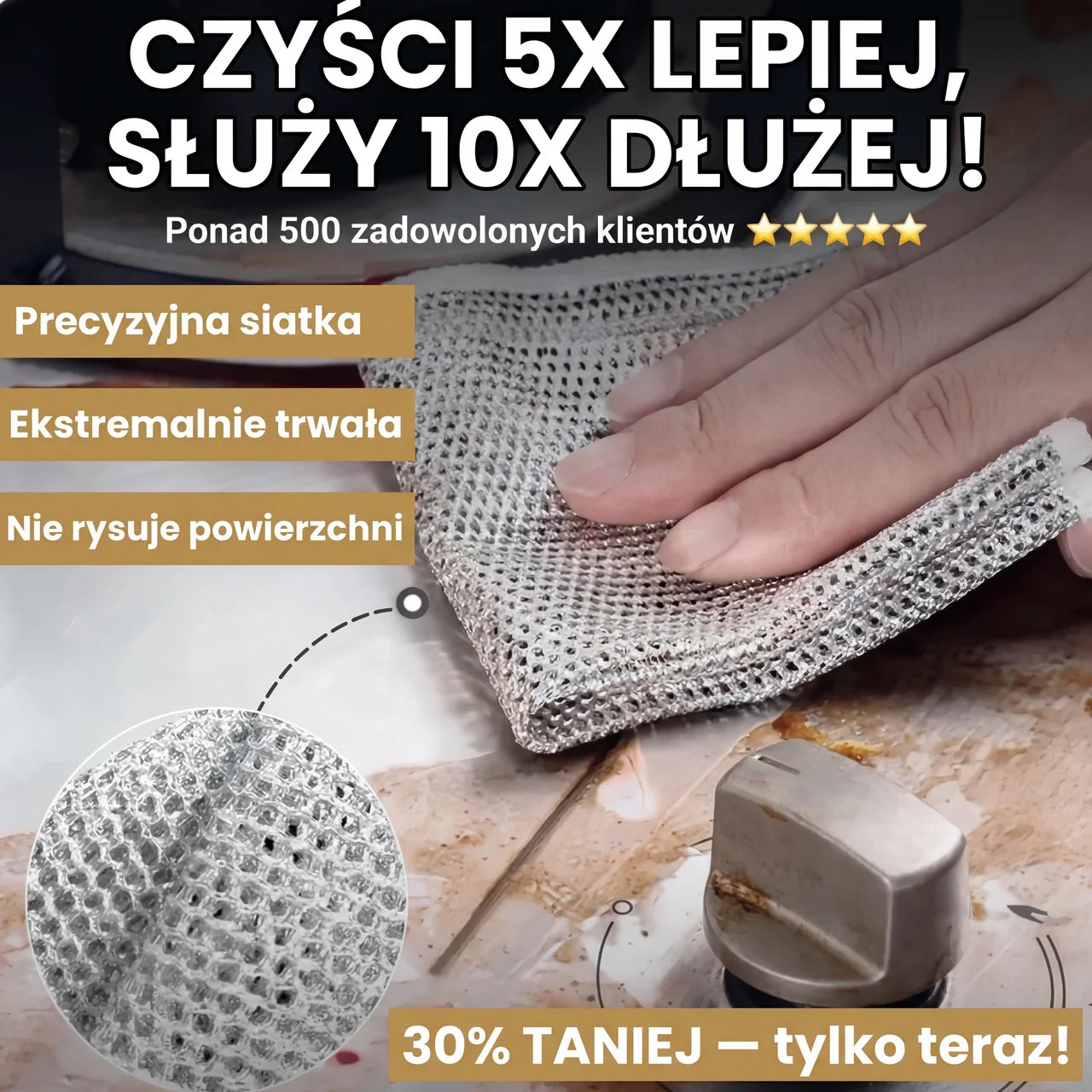 Magiczne Ściereczki Kuchenny Blask™