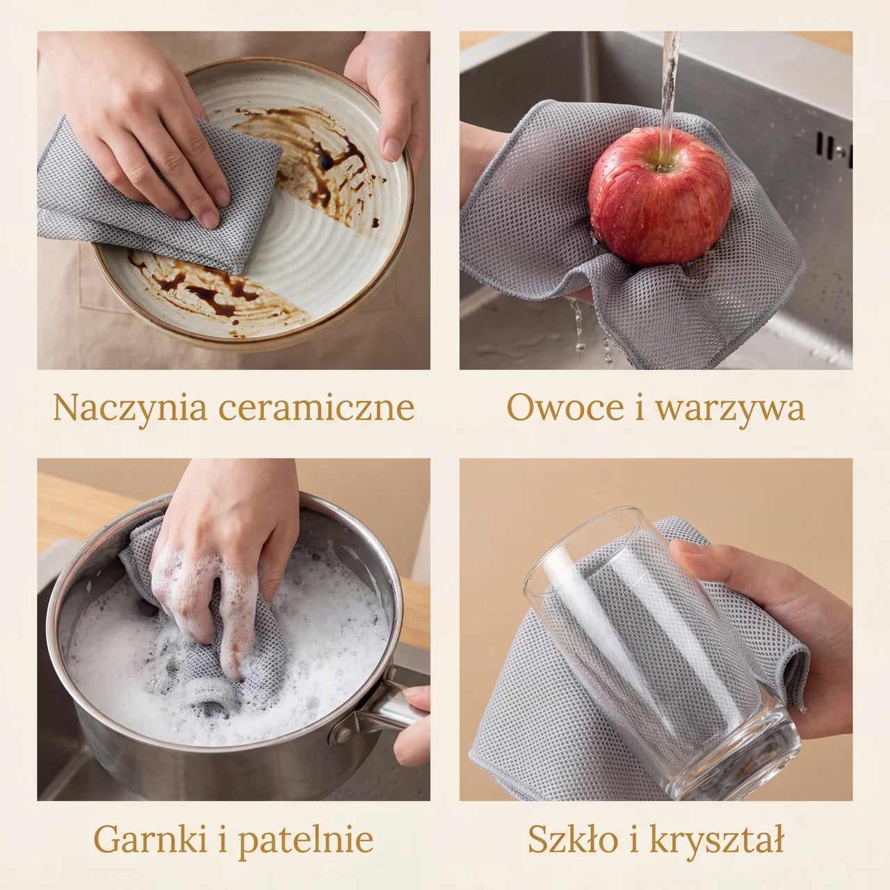 Magiczne Ściereczki Kuchenny Blask™